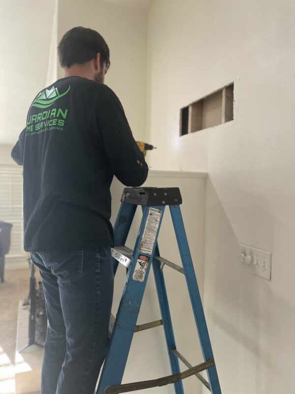 Preparing for AC duct cleaning 