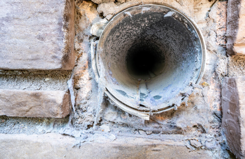 diy dryer vent cleaning